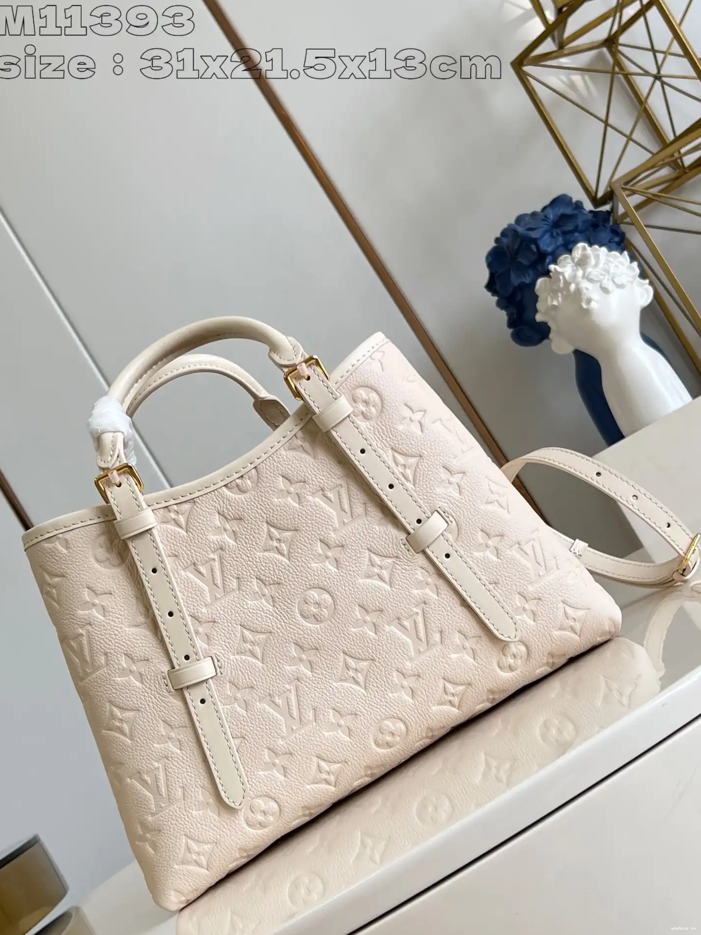 WIS PM-31*21.5*13CM VUITTON Tote LOUIS Babylone 0503